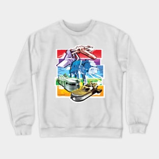 Vintage Vehicles Crewneck Sweatshirt